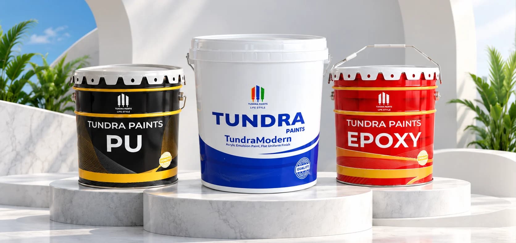 منتجات تندرا: PU وTundraModern وEpoxy